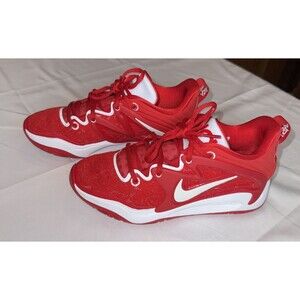 Nike Kevin Durant KD 15 Red Basketball DX6648-602 Shoes - Size Youth M 5.5/W 7